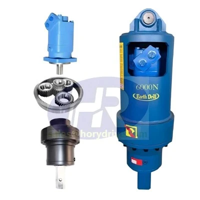 Auger Drive متناسب با بیل مکانیکی 4.5-6 تن است